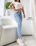 Light Blue Soft Fit Skinny Jeans
