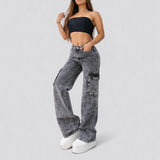 Wide-Leg Cargo Jeans Launch Sale - Limited Time Only