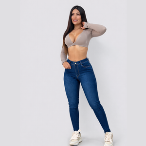 Dark Blue Skinny Jeans  Launch Sale - Limited Time Only