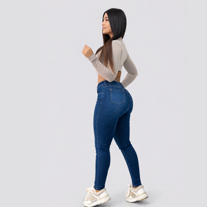 Dark Blue Skinny Jeans  Launch Sale - Limited Time Only